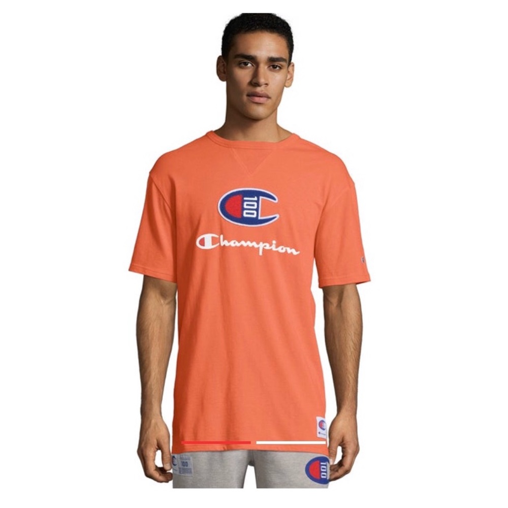 NWT Men’s Champion Century Collection Logo T-Shirt